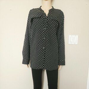 Premise Studio Polka Dot Blouse Women’s Size 2X